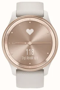 Garmin Vivomove Trend Peach Gold Stainless Steel Bezel