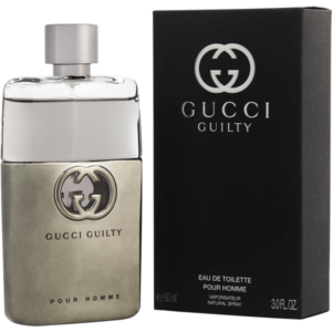 Gucci Guilty Pour Homme Eau De Toilette Spray (New Packaging) 3 oz