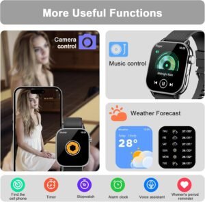 MFVLP Smart Watch for Men Women