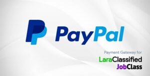 PayPal Payment Gateway add-on for LaraClassifier & JobClass
