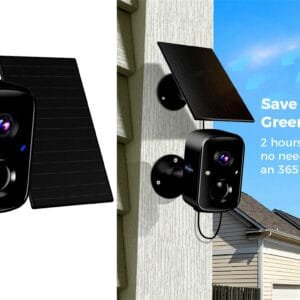 Hiseeu C90B 4MP Solar