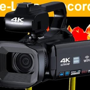 KOMERY RX200 4K 64MP WiFi 18X Digital Zoom