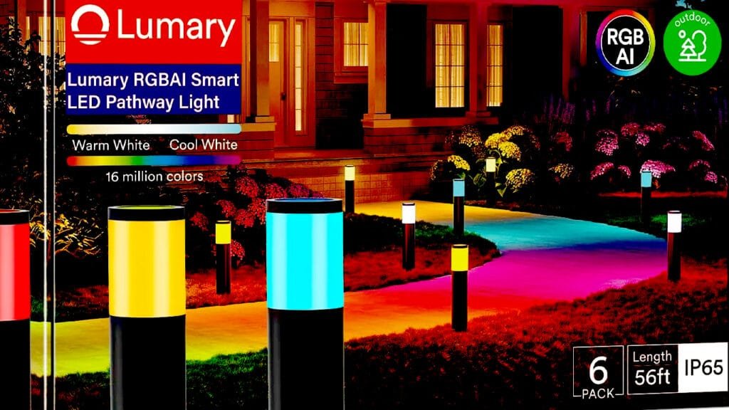 Lumary RGBAI Smart WiFi Pathway Lights