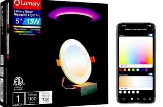 Lumary Smart Recessed Light Pro 6 Inch