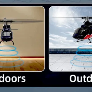 Positioning Dual Brushless Motor RC Helicopter