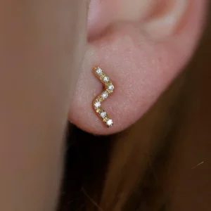 Simple Earrings, Simple Gold Earrings