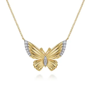 Butterfly Pendant Necklace