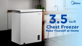 3.5 Cubic Feet Chest Freezer