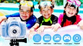 Kids Camera Waterproof Underwater Camera