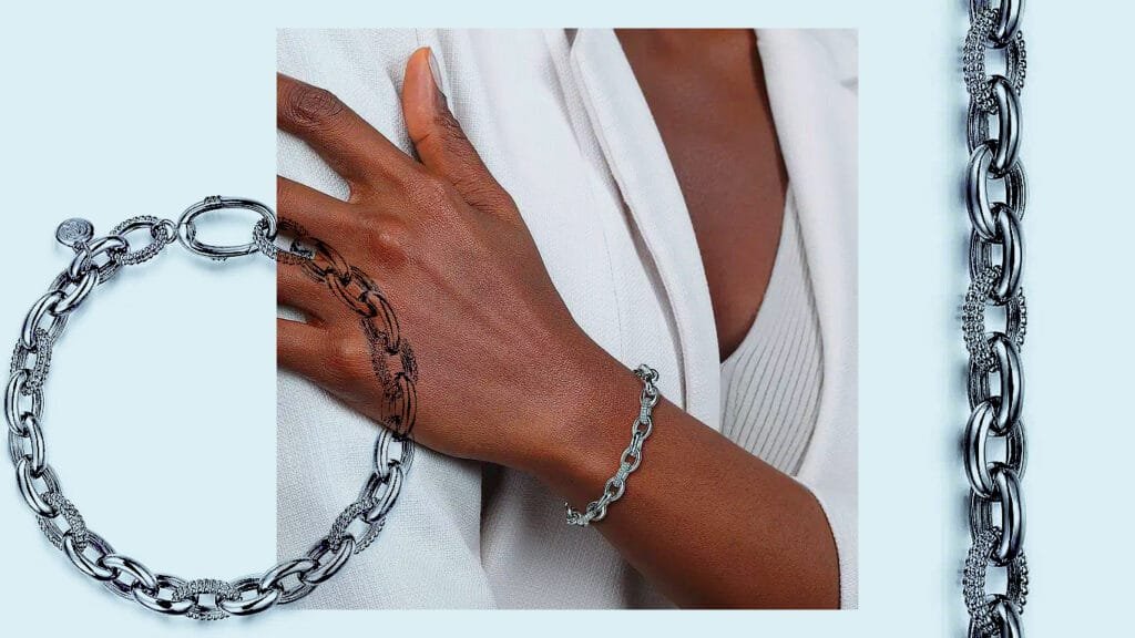 Link Chain Tennis Bracelet