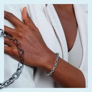 Link Chain Tennis Bracelet