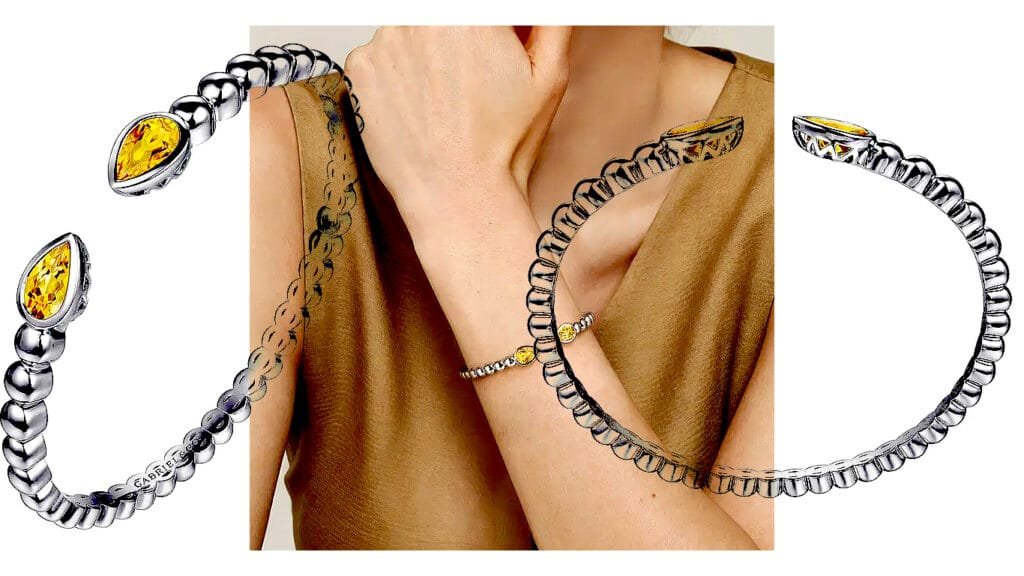 Split Bangle Bracelet