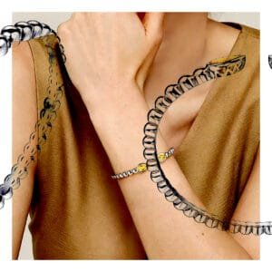 Split Bangle Bracelet