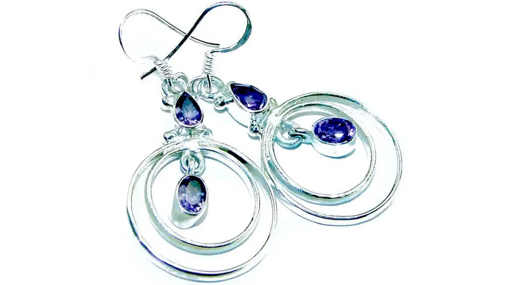925 Sterling Silver handcrafted earrings