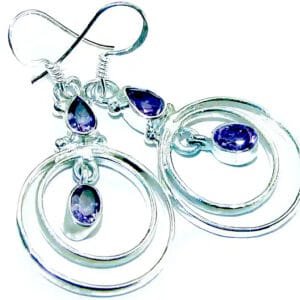 925 Sterling Silver handcrafted earrings