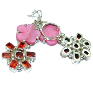 Item Type: Earrings Weight: 15.80g Material: Sterling Silver Main stone: Blister Pearl | pearl earrings Other stones: Marcasite Dimension: L- 2 1/4, W - 7/8, T- 3/16 inch Backing: Hook Stamp / Mark: 925 Condition: New Main color: pink Shape: oval Collection: Bali Item Code: 21-sty-22-6