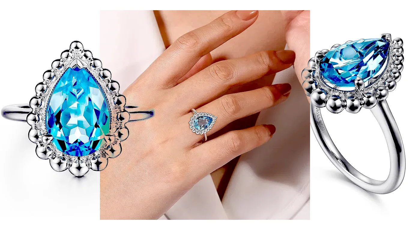 Blue Topaz Ring