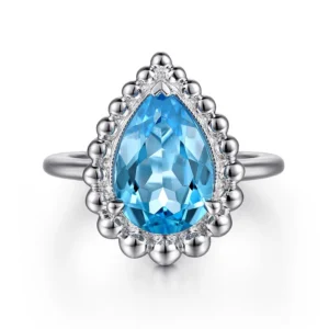 Blue Topaz Ring