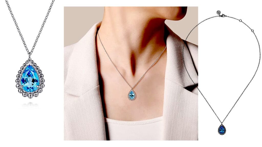 Teardrop Pendant Necklace