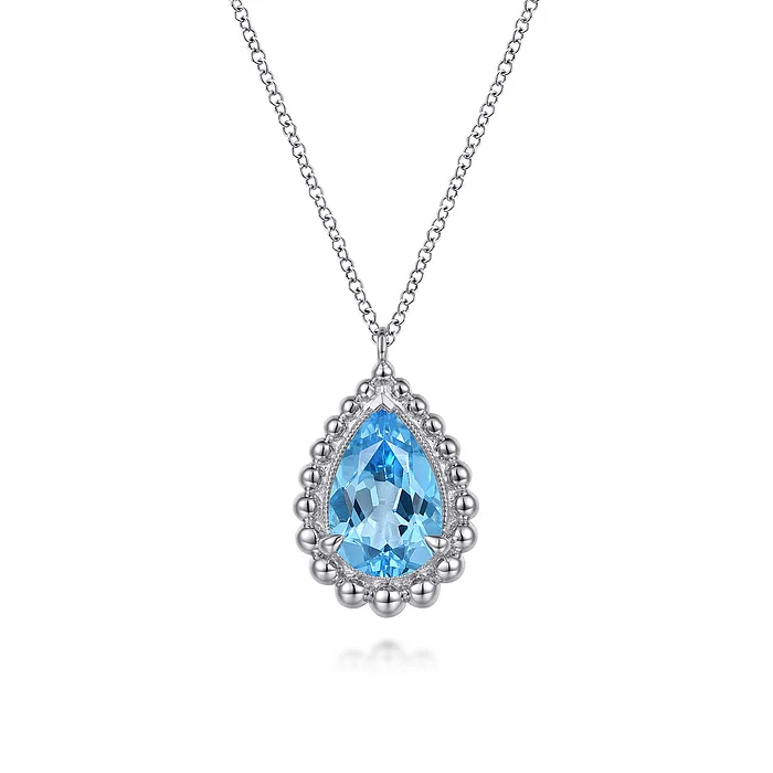 Teardrop Pendant Necklace