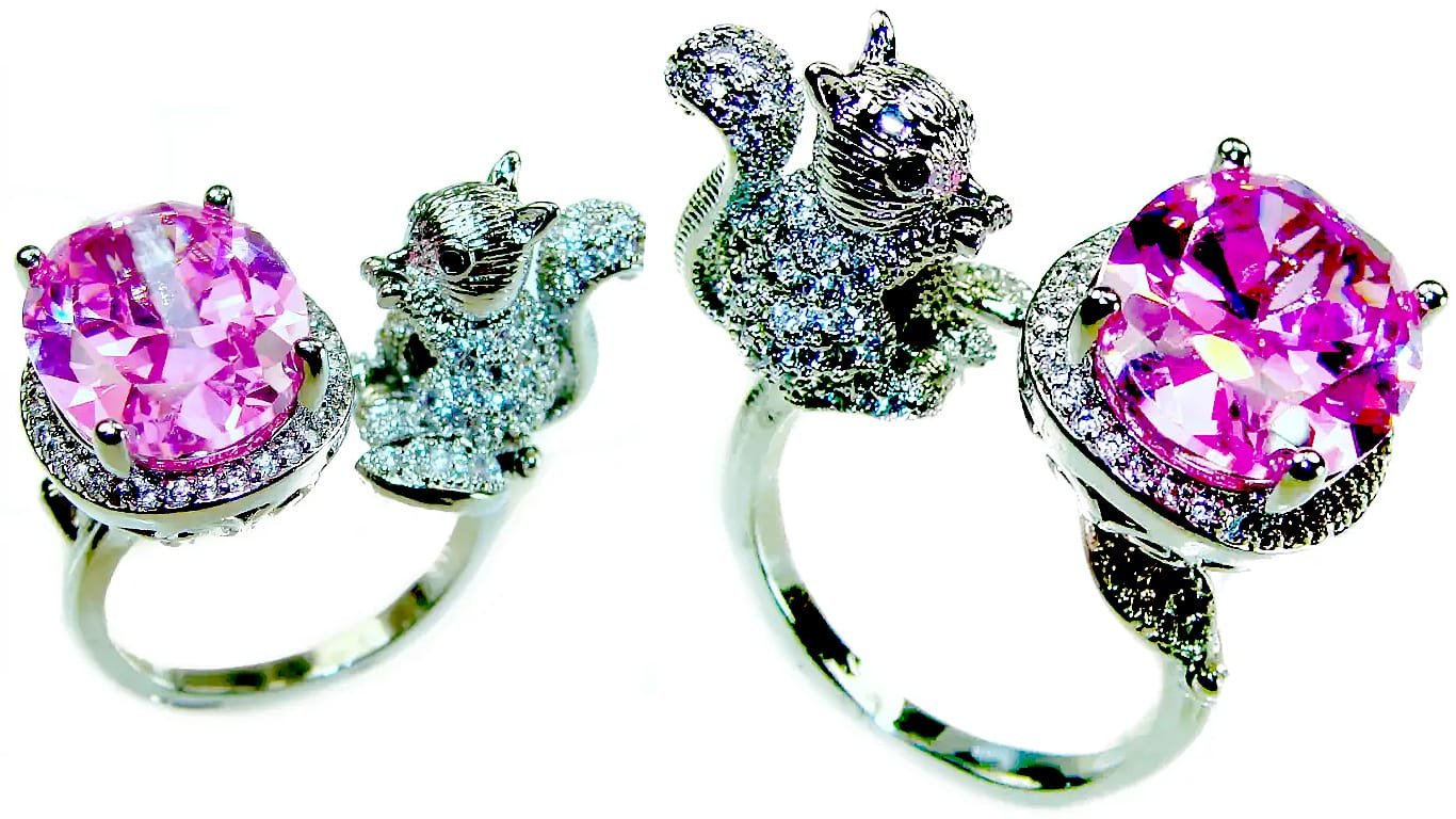Silver handcrafted Cocktail Ring