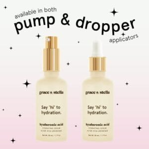grace & stella Award Winning Hyaluronic Acid Serum