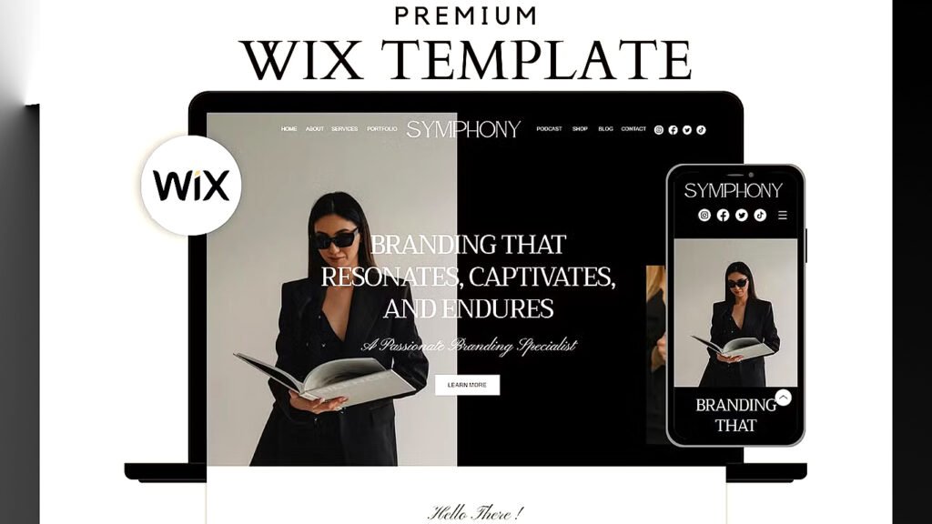 Luxury Wix Website Template