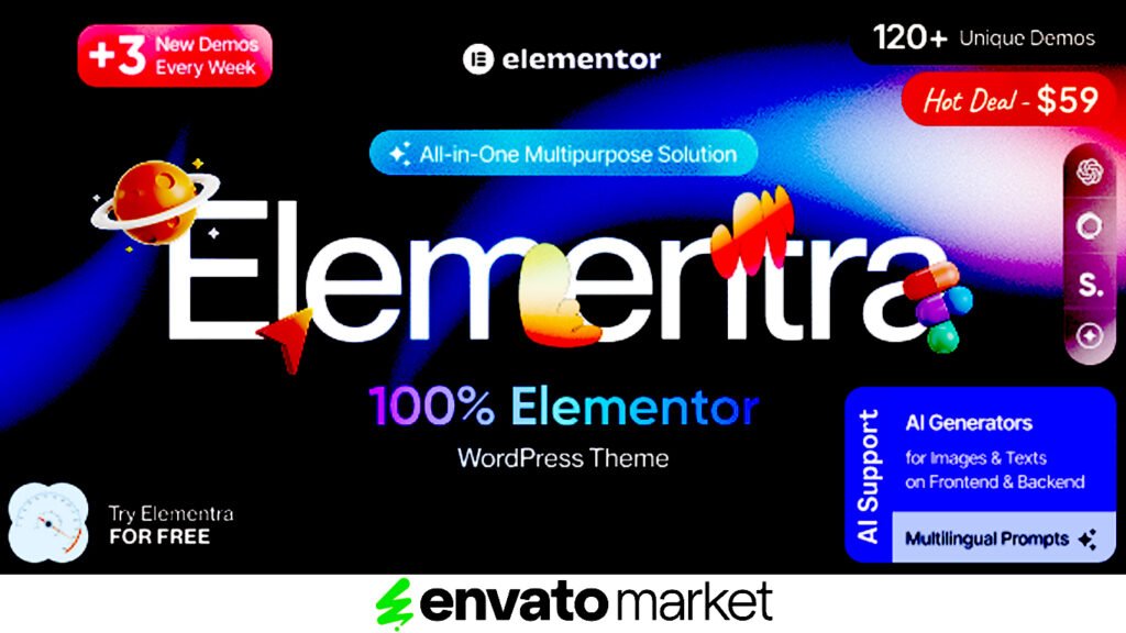Elementra - 100% Elementor