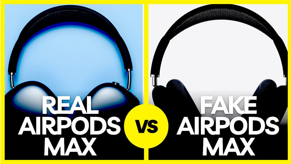 Real vs Fake AirPods Max
