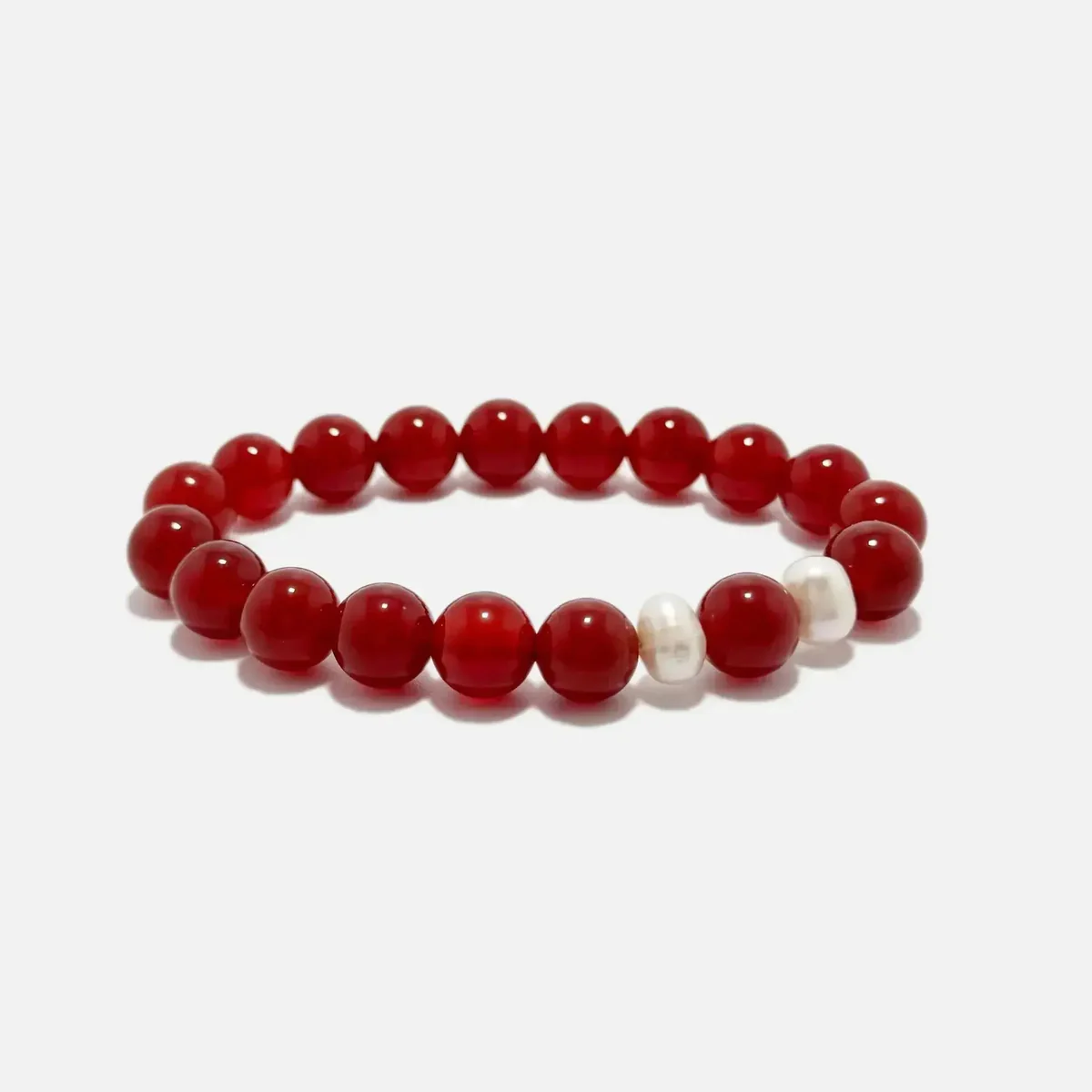 luz Red Agate Bracelet 5 luz Red Agate Bracelet - Image 5