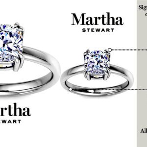 Martha Stewart 2 Carat Cushion Cut