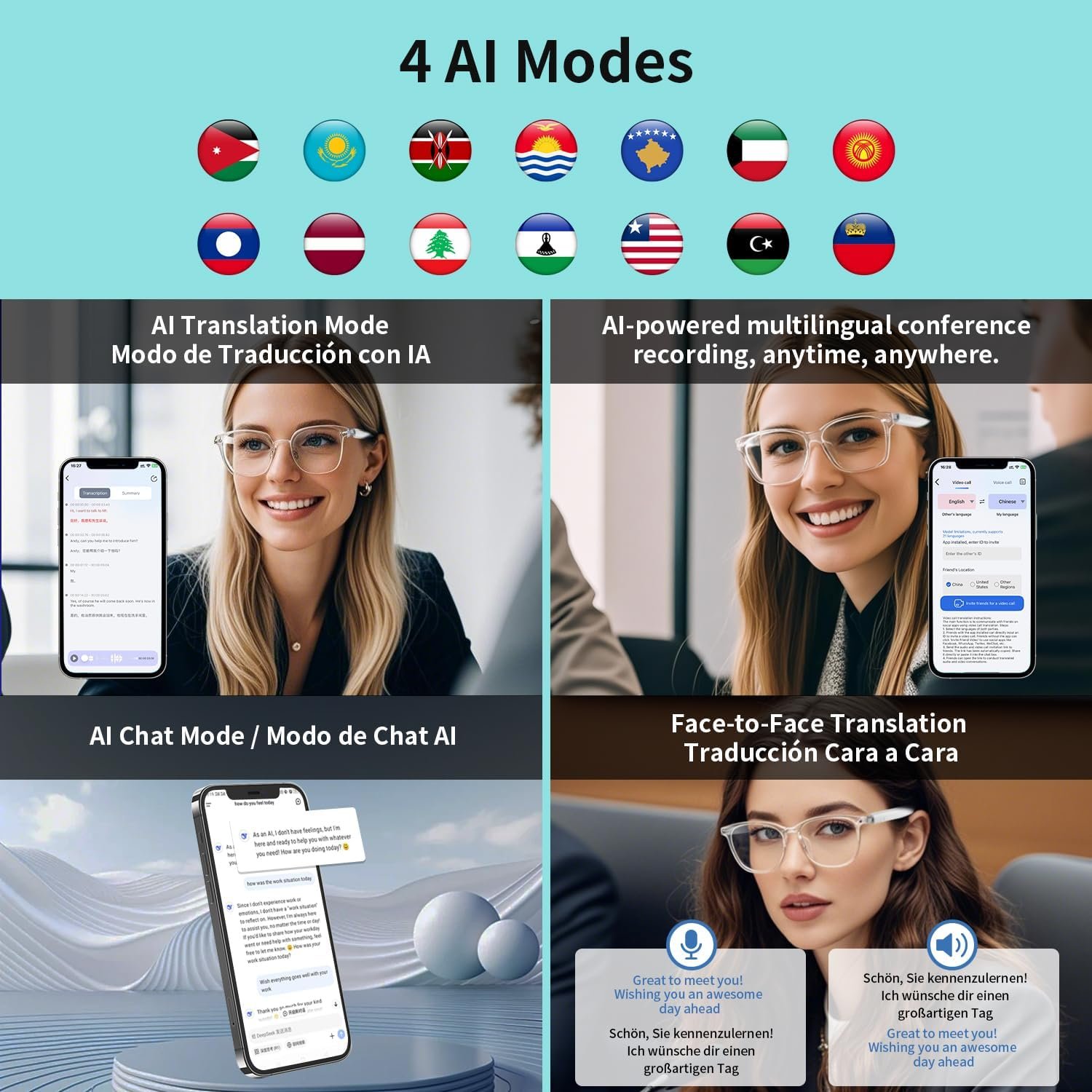 AI Smart Glasses with Real-Time Translation - Image 6