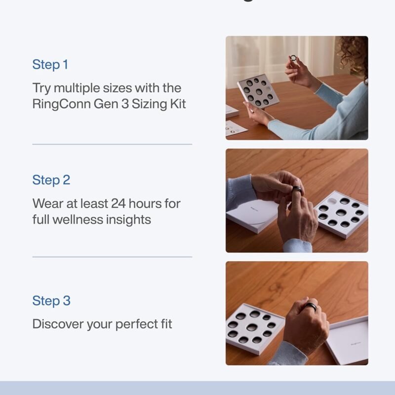 RingConn Gen 3, World’s First Smart Ring