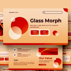 Glass Morph - Google Slides Template