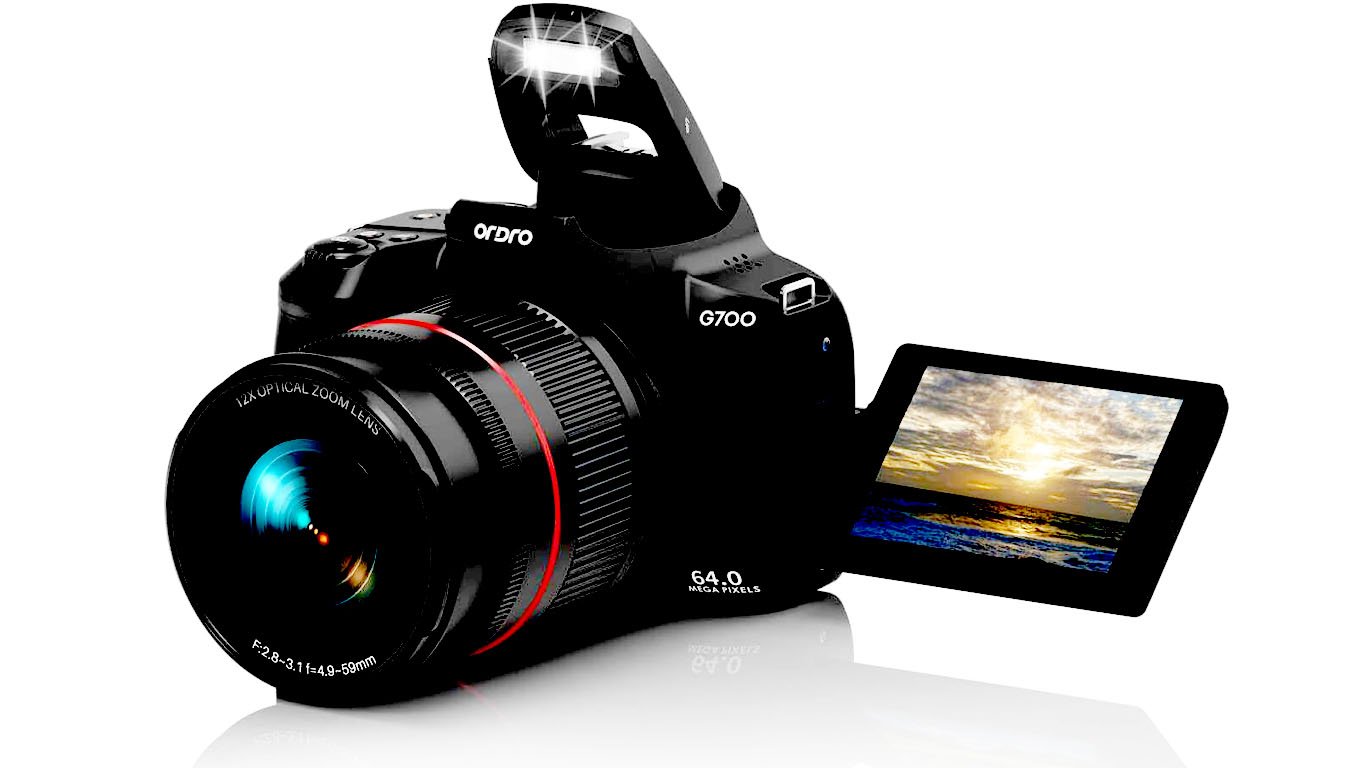Ordro G700 Digital Camera, 12X Optical Zoom