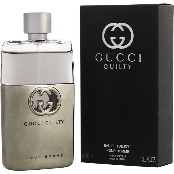 Gucci Guilty Pour Homme Eau De Toilette Spray (New Packaging) 3 oz