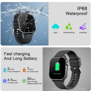 MFVLP Smart Watch for Men Women,