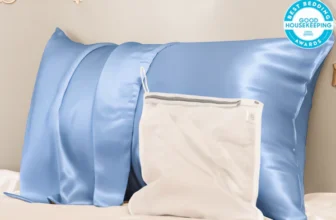 23mm 6A+ 100% Mulberry Silk Pillowcase With Zipper With Laundry Bag