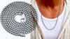 Impressive high-quality Box Chain in different length, made of 925 sterling silver.