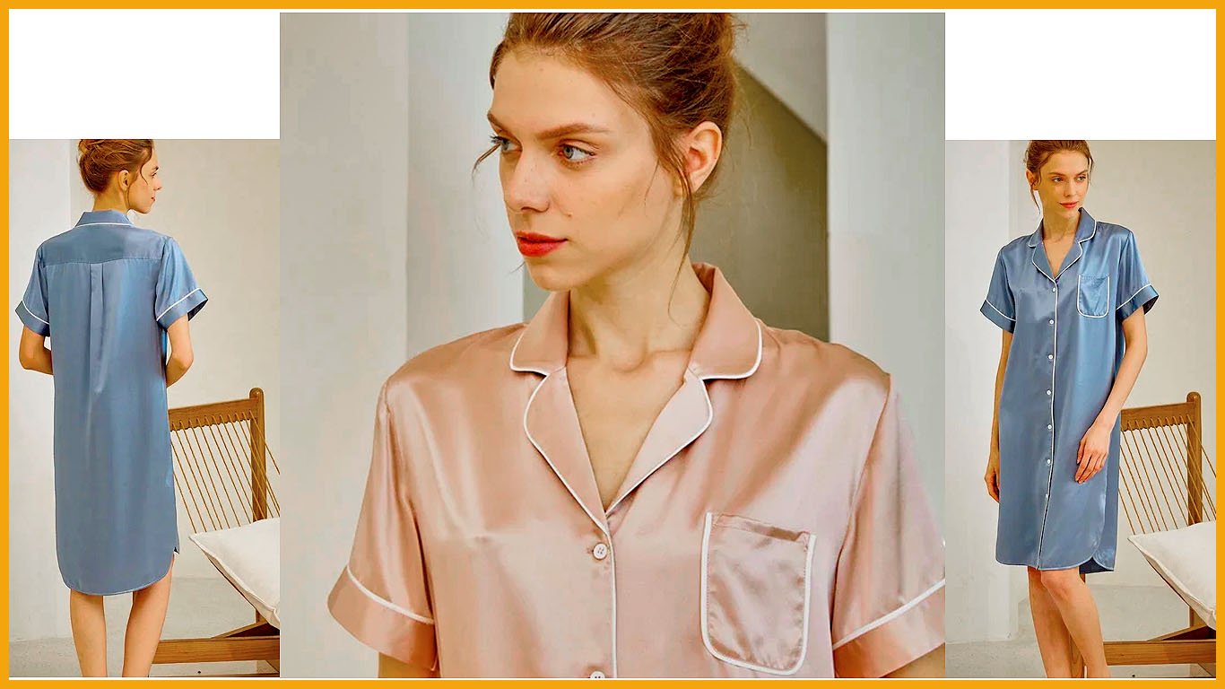 Mulberry Silk Sleep Shirt