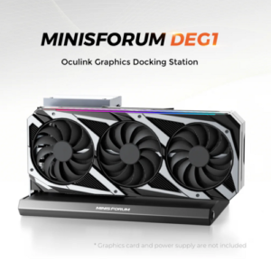 External GPU Dock – Minisforum DEG1 for Mini PCs