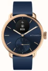 Withings ScanWatch 2 - Hybrid Smartwatch with ECG (38mm) Blue Hybrid Dial / Blue Silicone Watch