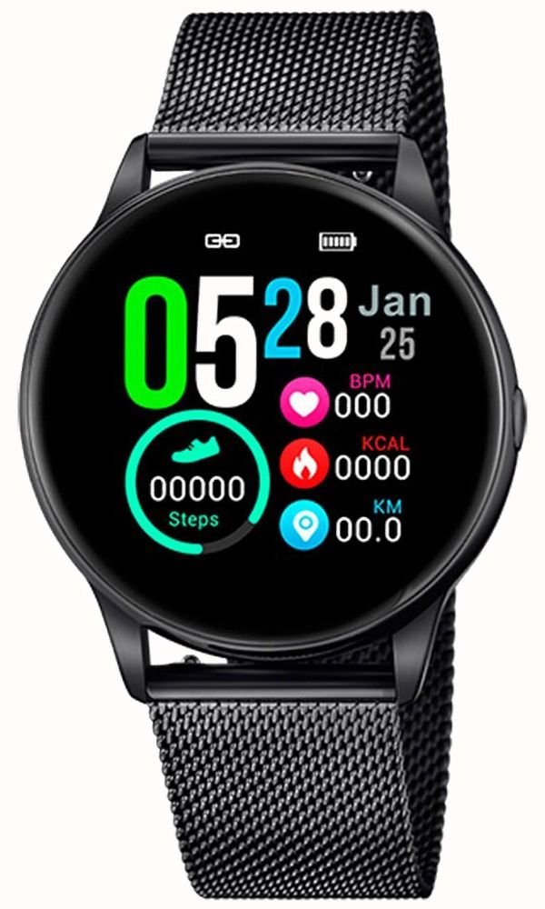 Lotus SmarTime | Women's | Black PVD Mesh + Free Strap L50002/A
