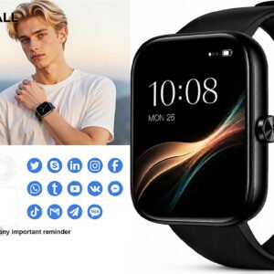 Smart Watch for All Bluetooth Call&Message Notifications