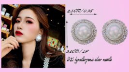 Statement earrings