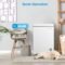 Midea 3.5 Cubic Feet Chest Freezer, Cu.ft-Convertible