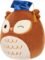 Squishmallows Original 12-Inch Arella Brown Owl