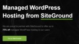 Managed WordPressHosting from SiteGround